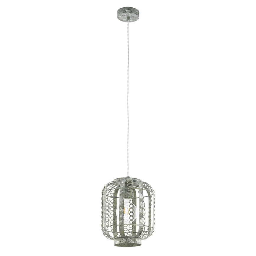 Eglo 49133 - Lámpara colgante HAGLEY 1xE27/60W/230V