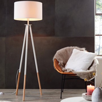 Eglo 49156 - Lámpara de pie BIDFORD 1 x E27 / 60 W / 230 V