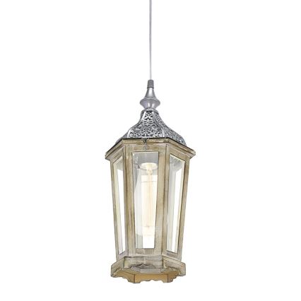Eglo 49206 - Lámpara colgante KINGHORN 1xE27/42W/230V