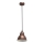 Eglo 49235 - Lámpara colgante TRURO 1xE27/60W/230V