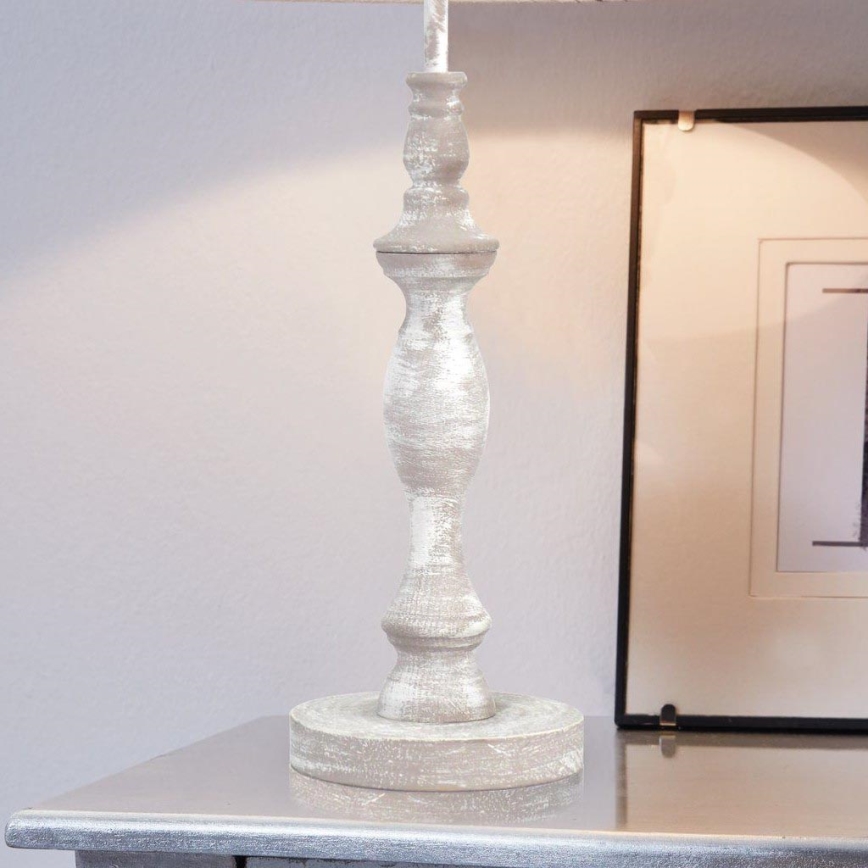 Eglo 49303 - Pie de lámpara VINTAGE 1xE14/40W/230V pátina gris