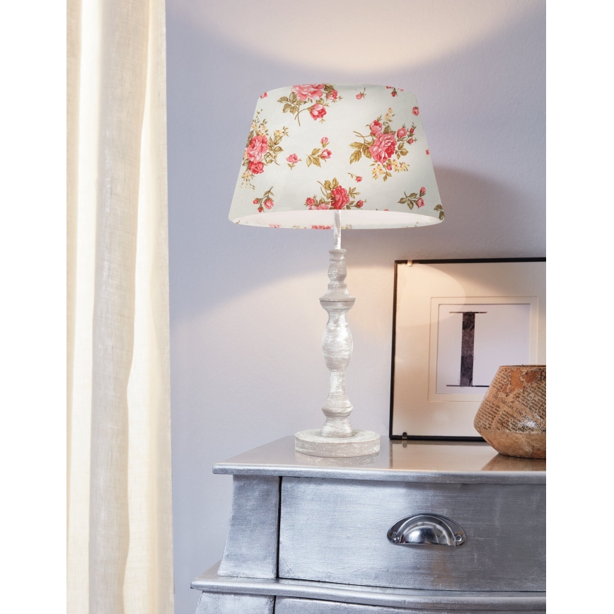 Eglo 49303 - Pie de lámpara VINTAGE 1xE14/40W/230V pátina gris