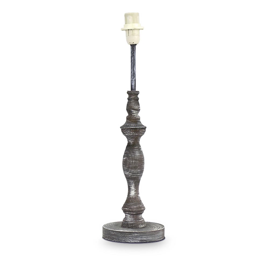 Eglo 49304 - Base de lámpara VINTAGE 1xE14/40W/230V gris oscuro pátina