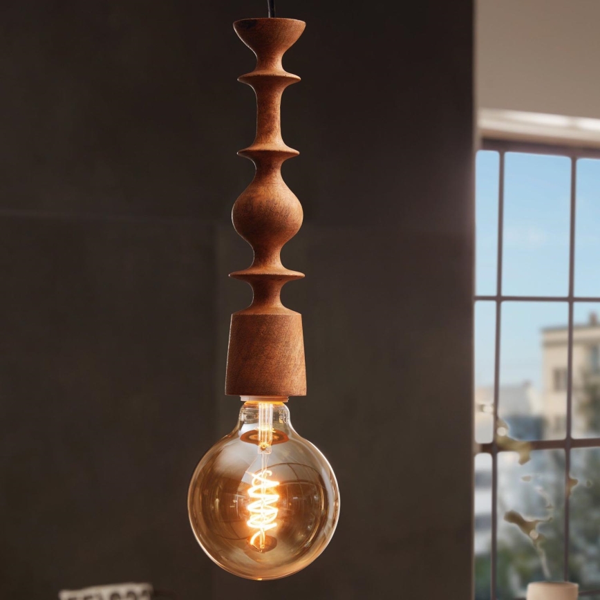 Eglo 49373 - Lámpara colgante AVOLTRI 1xE27/60W/230V