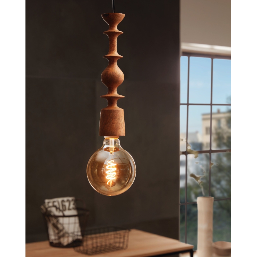 Eglo 49373 - Lámpara colgante AVOLTRI 1xE27/60W/230V