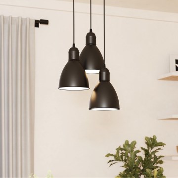 Eglo 49465 - Lámpara de techo PRIDDY 3xE27/60W/230V