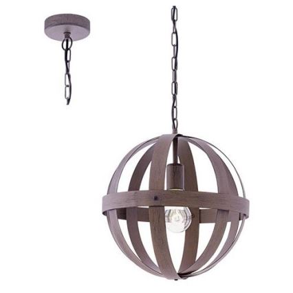 Eglo 49482 - Lámpara colgante con cadena WESTBURY 1xE27/60W/230V diá. 37 cm
