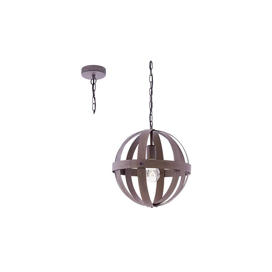 Eglo 49482 - Lámpara colgante con cadena WESTBURY 1xE27/60W/230V diá. 37 cm