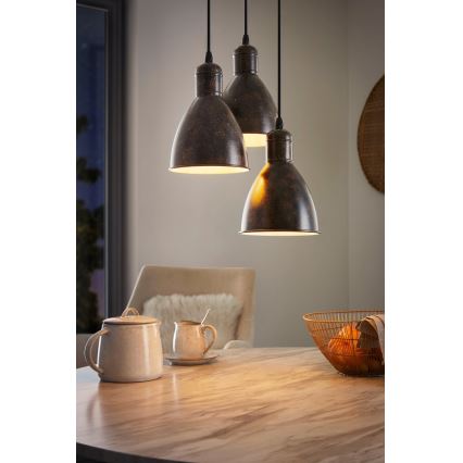 Eglo - Lámpara colgante 3xE27/60W/230V