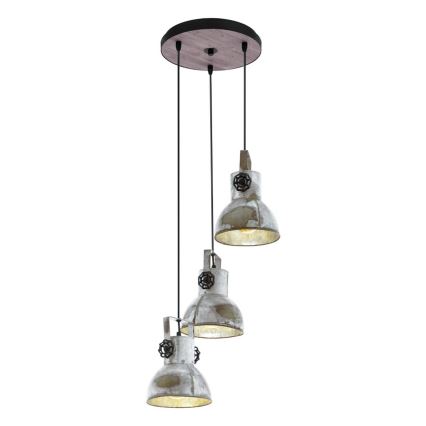 Eglo - Lámpara colgante 3xE27/40W/230V