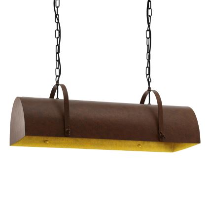 Eglo 49702 - Lámpara colgante con cadena DEERHURST 3xE27/60W/230V