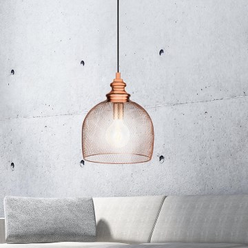 Eglo 49738 - Lámpara colgante STRAITON 1xE27/60W