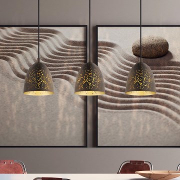 Eglo 49871 - Lámpara colgante SAFI 3xE27/60W