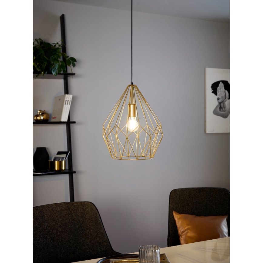 Eglo - Lámpara colgante 1xE27/60W/230V