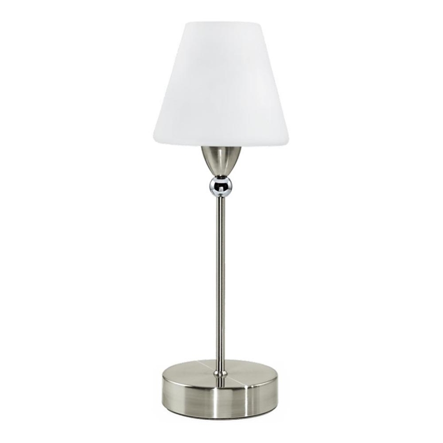 Eglo 54213 - Lámpara de mesa 1xE14/40W/230V cromo mate