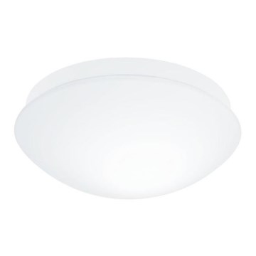Eglo 54528 - Luminaria LED de techo para baño con sensor crepuscular y detector de movimiento 1xE27/5,5W/230V Ø 27,5 cm IP44