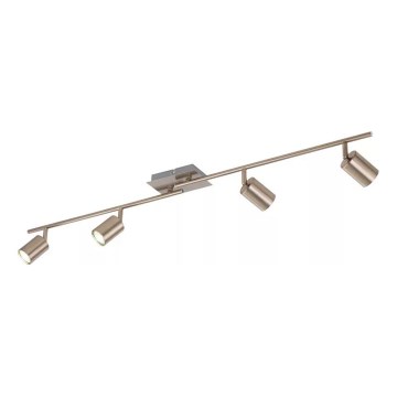 Eglo 54684 - Foco LED 4xGU10/5W/230V cromo mate