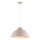 Eglo 54964 - Lámpara colgante TRURO-P 1xE27/60W/230V rosa