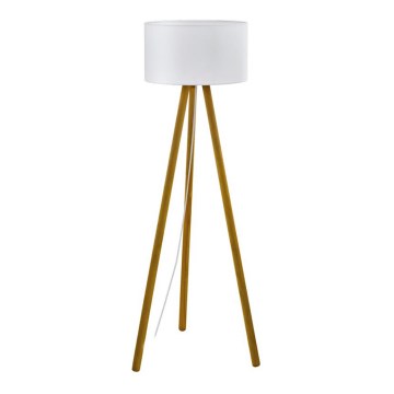 Eglo 55115 - Lámpara de pie LED 1xE27/11W/230V en haya