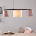 Eglo 55207 - Lámpara colgante ALMEIDA 3xE14/25W/230V gris