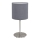 Eglo 55215 - Lámpara de mesa PASTERI 1xE14/40W/230V gris