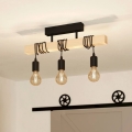 Eglo 55247 - Lámpara de techo de superficie TOWNSHEND 3xE27/60W/230V