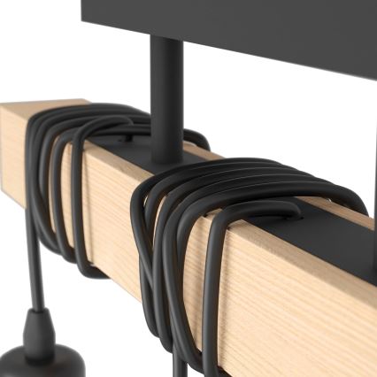 Eglo 55247 - Lámpara de techo de superficie TOWNSHEND 3xE27/60W/230V