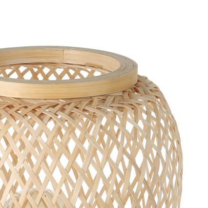 Eglo 55699 - Lámpara de mesa DEMBLEBY 1xE27/40W/230V beige