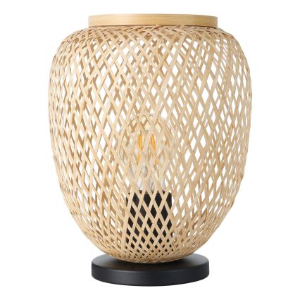 Eglo 55699 - Lámpara de mesa DEMBLEBY 1xE27/40W/230V beige