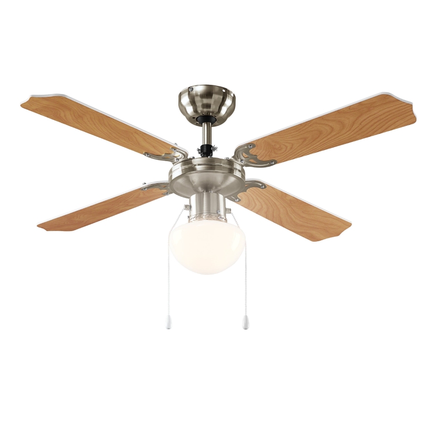 Eglo 56035 - Ventilador de techo LED 1xE27/4,9W/230V 3000K, diámetro 106,6 cm