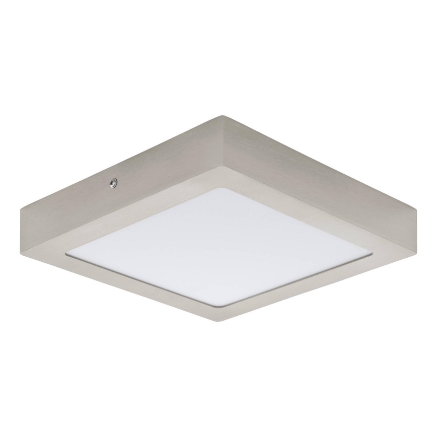 Eglo 64721 - Plafón LED FUEVA PRO LED/19W/230V 4000K 22,5x22,5 cm cromo mate