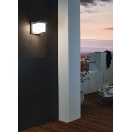 Eglo 65046 - Aplique LED para exterior DESELLA PRO LED/10W/230V IP54 antracita
