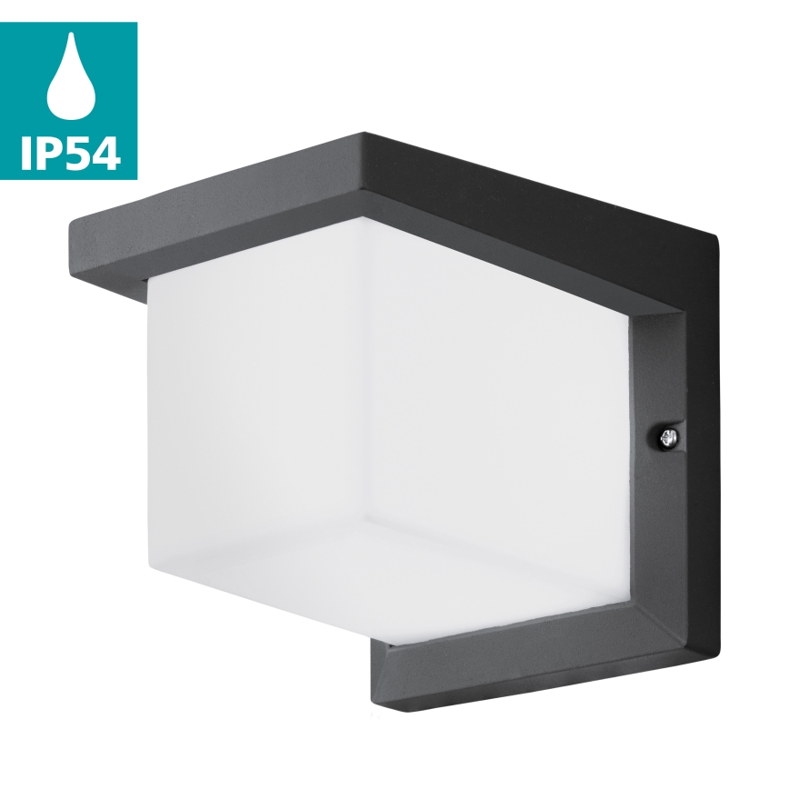 Eglo 65046 - Aplique LED para exterior DESELLA PRO LED/10W/230V IP54 antracita
