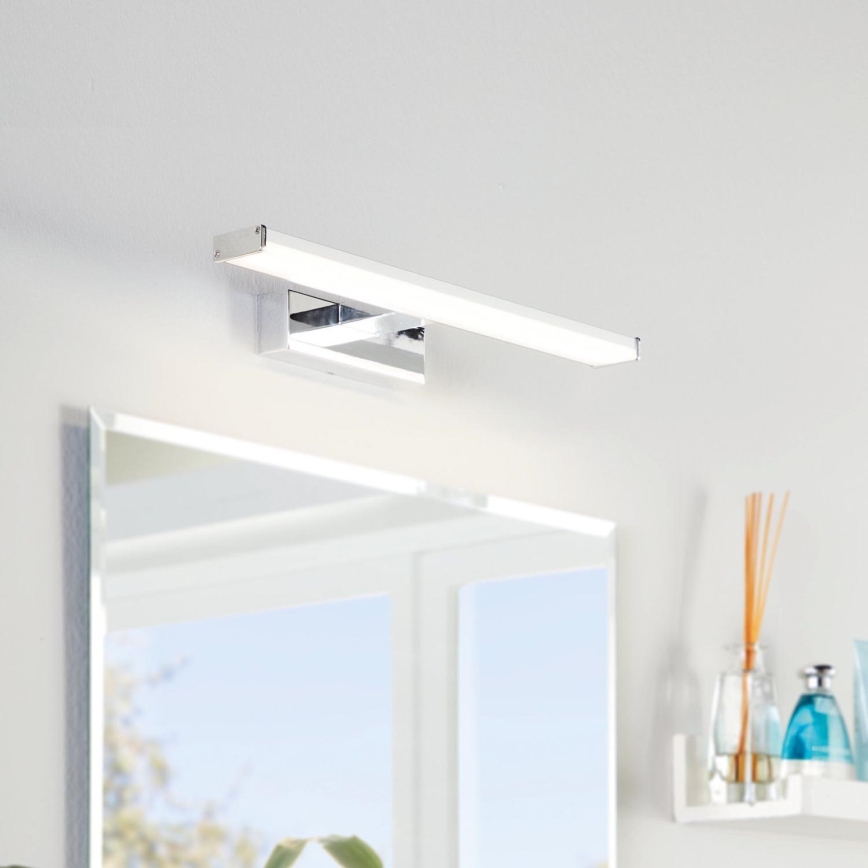 Eglo 74051 - Iluminación LED para espejos de baño GALENZANA LED/7,4W/230V 4000K 40 cm IP44 cromo brillante
