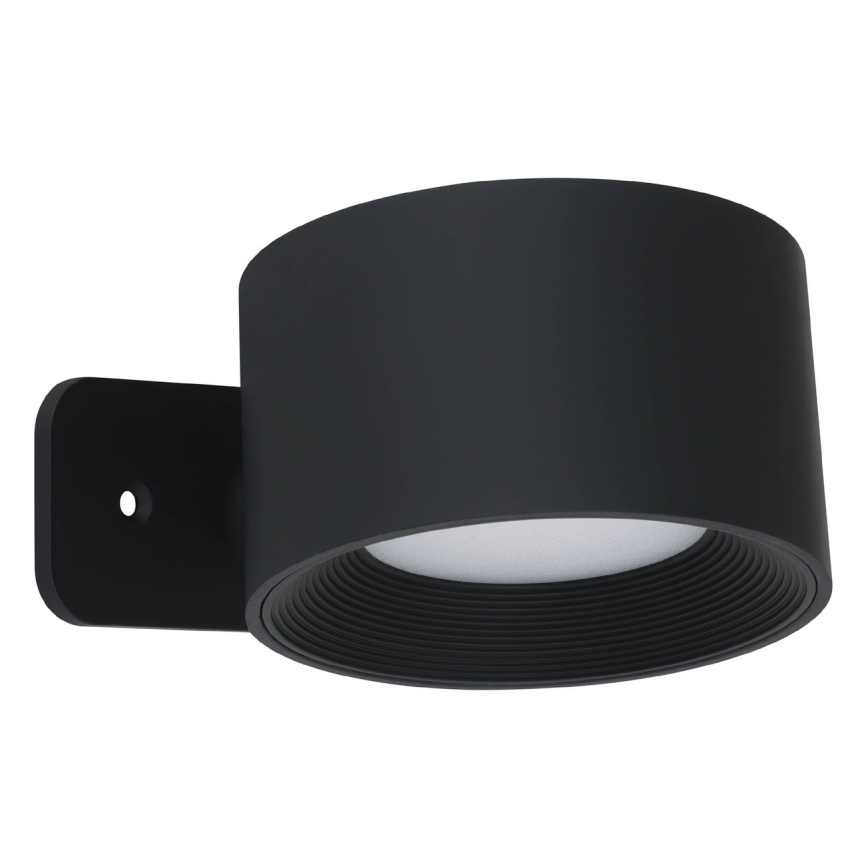 Eglo - Aplique de pared LED táctil recargable y regulable, 5W/5V, 2700/4000/6500K, 2000 mAh, negro