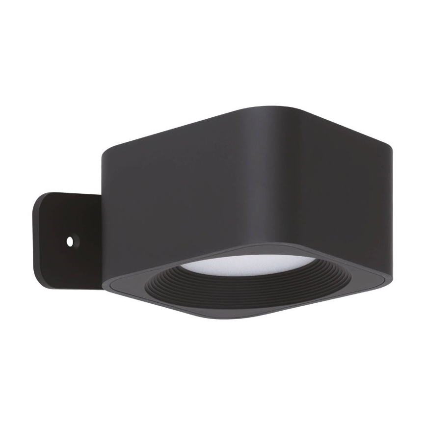 Eglo - Aplique de pared LED táctil recargable y regulable LED/5W/5V 2700/4000/6500K 2000 mAh negro