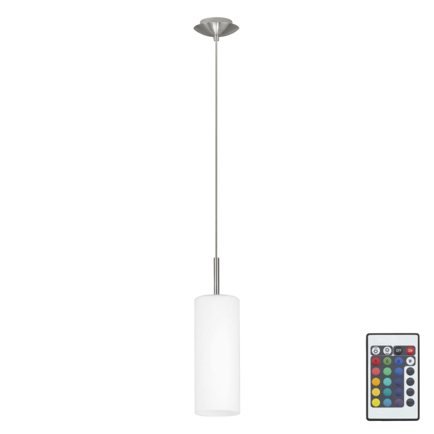 Eglo 75251 - LED RGB Lámpara colgante regulable ELLUNO-C E27/7,5W/230V