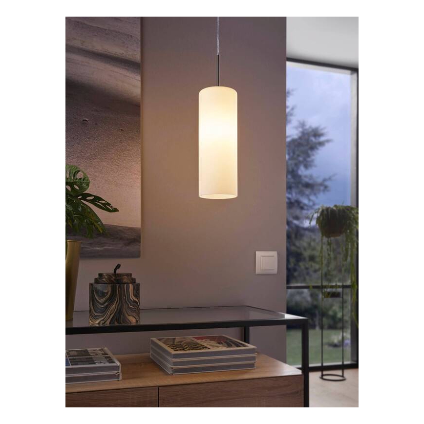 Eglo 75251 - LED RGB Lámpara colgante regulable ELLUNO-C E27/7,5W/230V