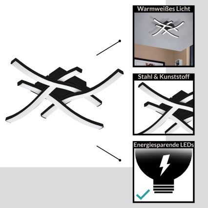 Eglo - Lámpara de techo LED LED/16W/230V