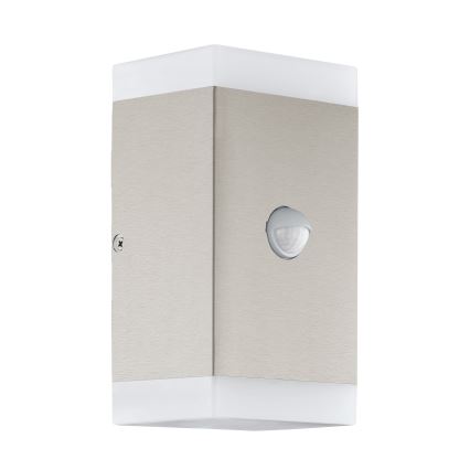 Eglo - Aplique LED de exterior con sensor 2xGU10/4,6W/230V IP44