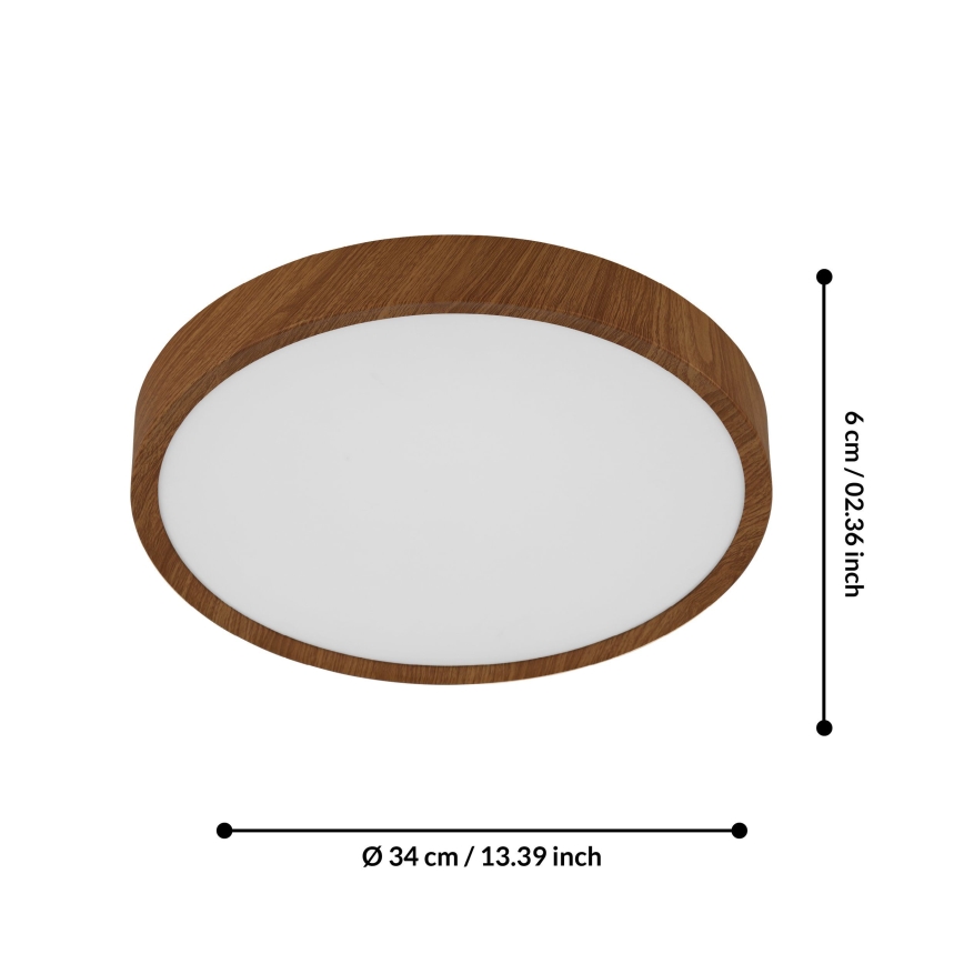 Eglo - Lámpara de techo LED LED/14,6W/230V