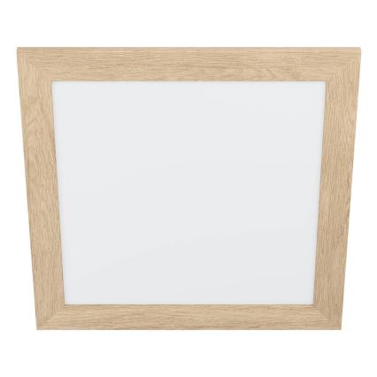 Eglo 75643 - Plafón LED CALEMAR LED/19W/230V 4000K 43,7x 43,7 cm marrón