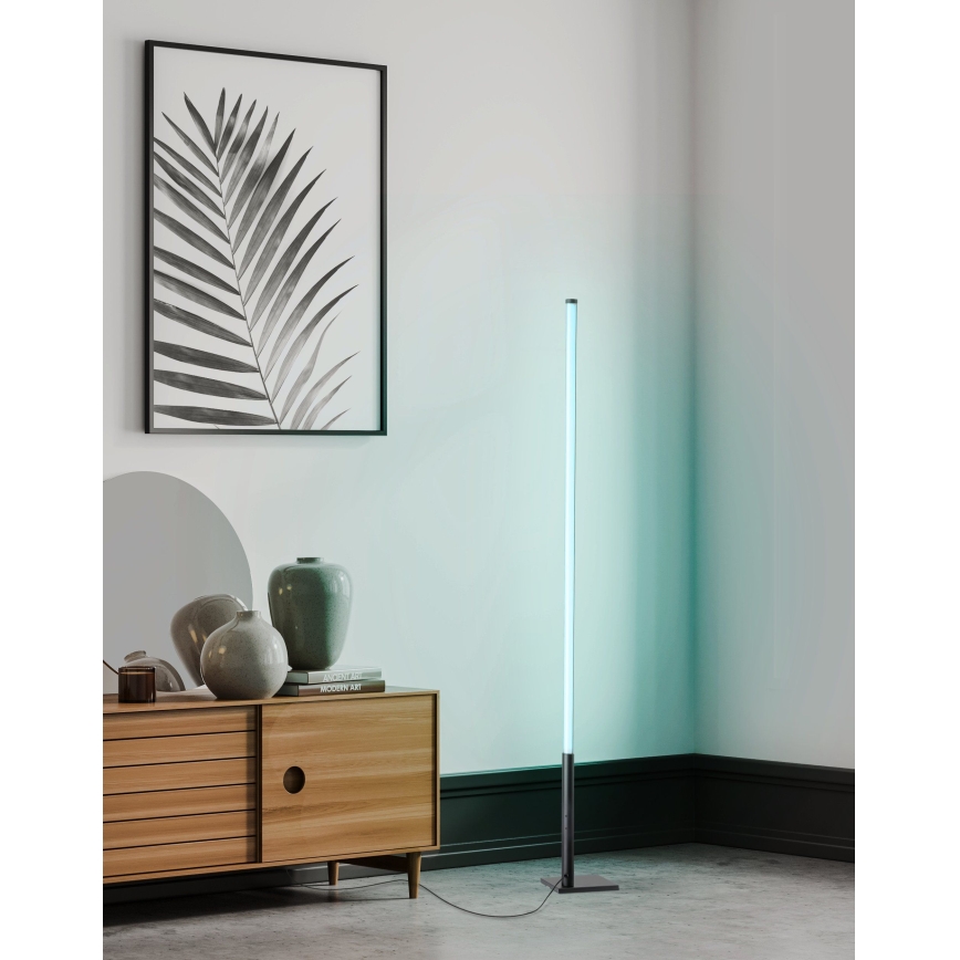 Eglo - Lámpara de pie LED RGB regulable LED/13,5W/230V 2700-6500K + mando a distancia