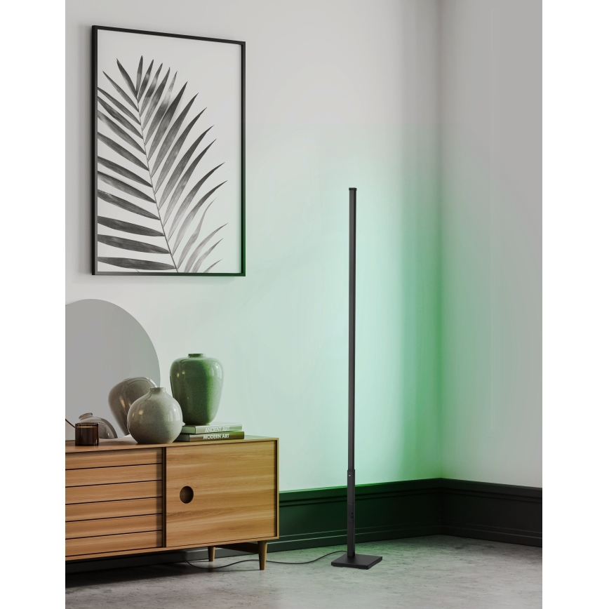 Eglo - Lámpara de pie LED RGB regulable LED/13,5W/230V 2700-6500K + mando a distancia