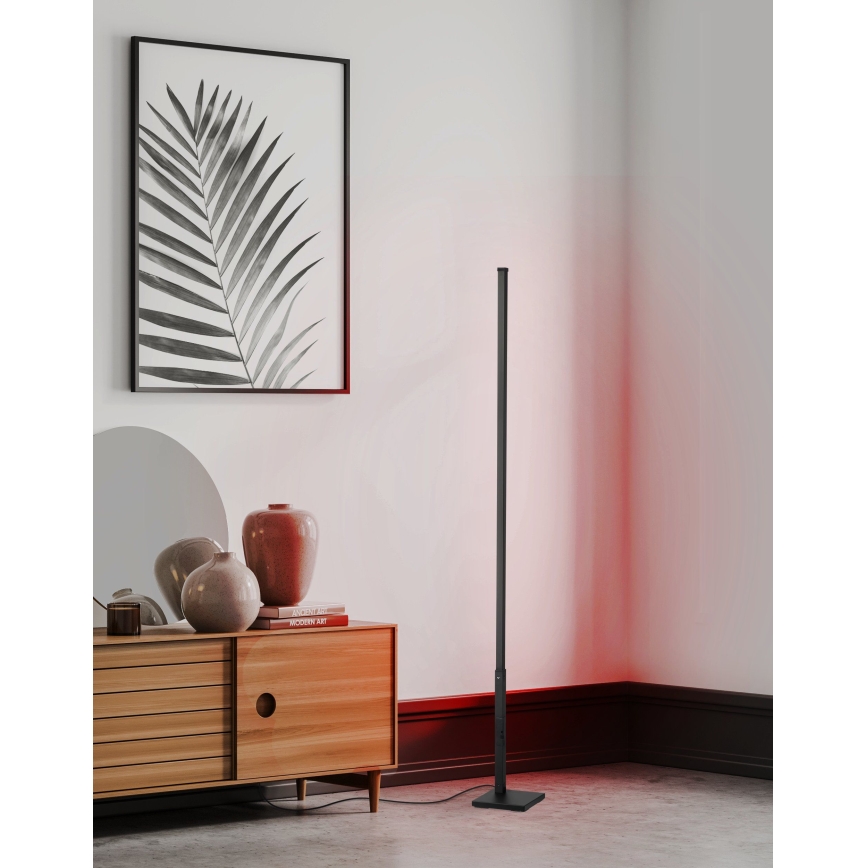 Eglo - Lámpara de pie LED RGB regulable LED/13,5W/230V 2700-6500K + mando a distancia