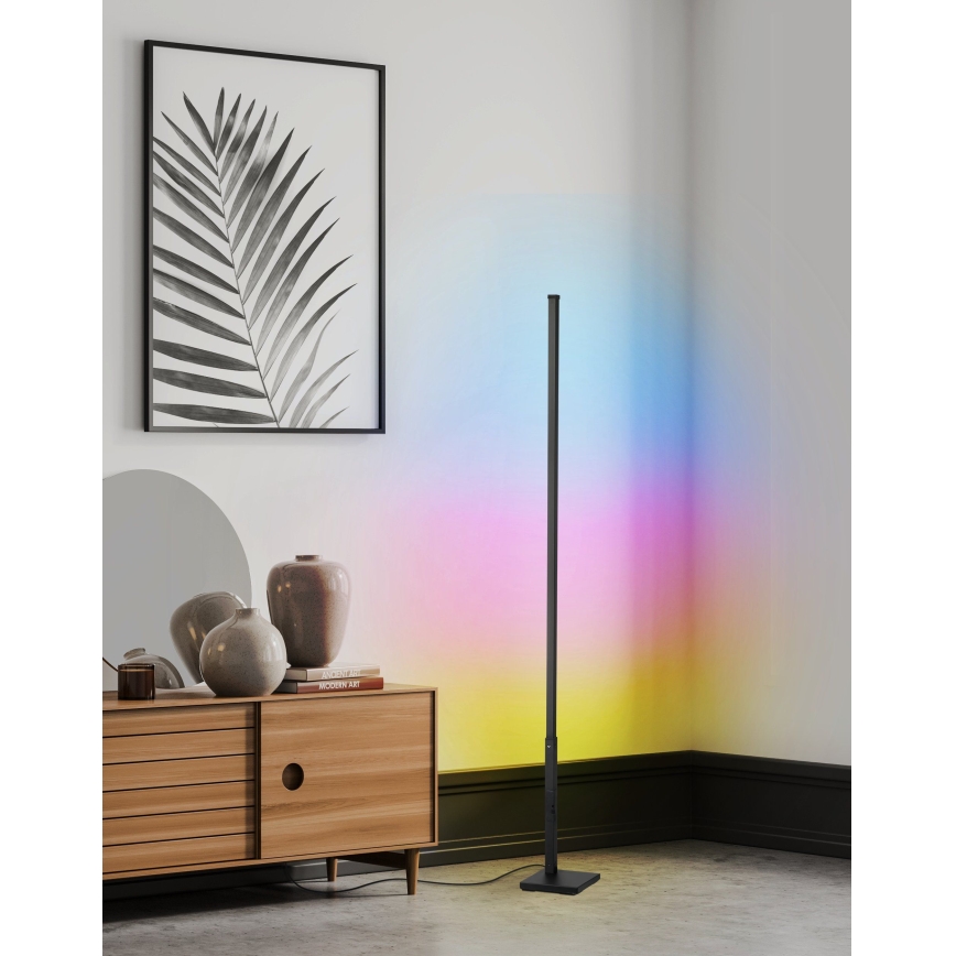Eglo - Lámpara de pie LED RGB regulable LED/13,5W/230V 2700-6500K + mando a distancia