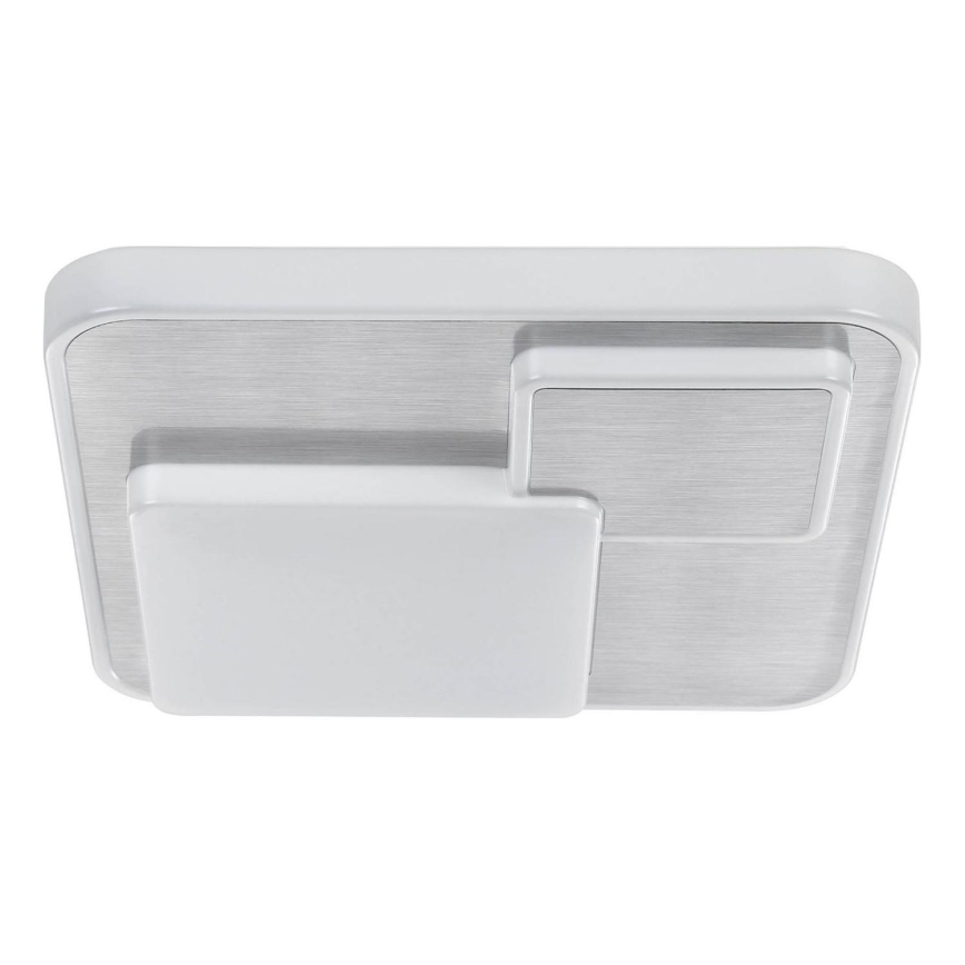 Eglo 75666 - Plafón LED LEPRESO LED/19,5W/230V 38,5x38,5 cm cromo mate