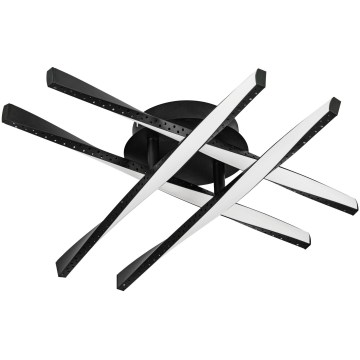 Eglo 75683 - Lámpara de techo LED ADEJE LED/19W/230V negra