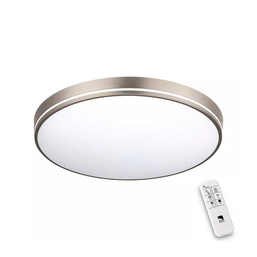 Eglo - Lámpara de techo LED regulable LED/22W/230V 3000-6500K + mando a distancia