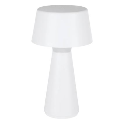 Eglo - Lámpara de sobremesa exterior recargable LED regulable/3W/5V 2200/3000/4000K 2000 mAh IP44 blanca